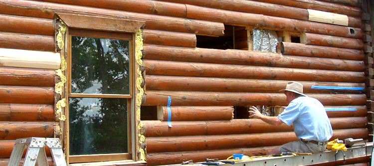 Log Home Repair Miller County, Georgia